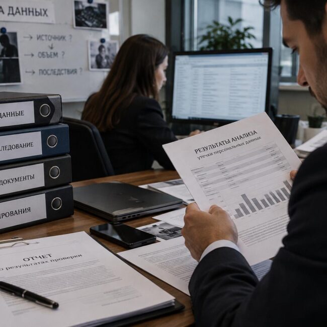 Административное расследование по факту утечки персональных данных: порядок и права оператора