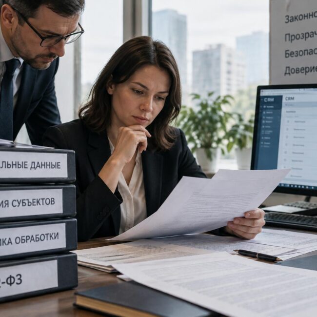 Персональные данные клиентов CRM-системы: риски и требования 152-ФЗ в 2026 году