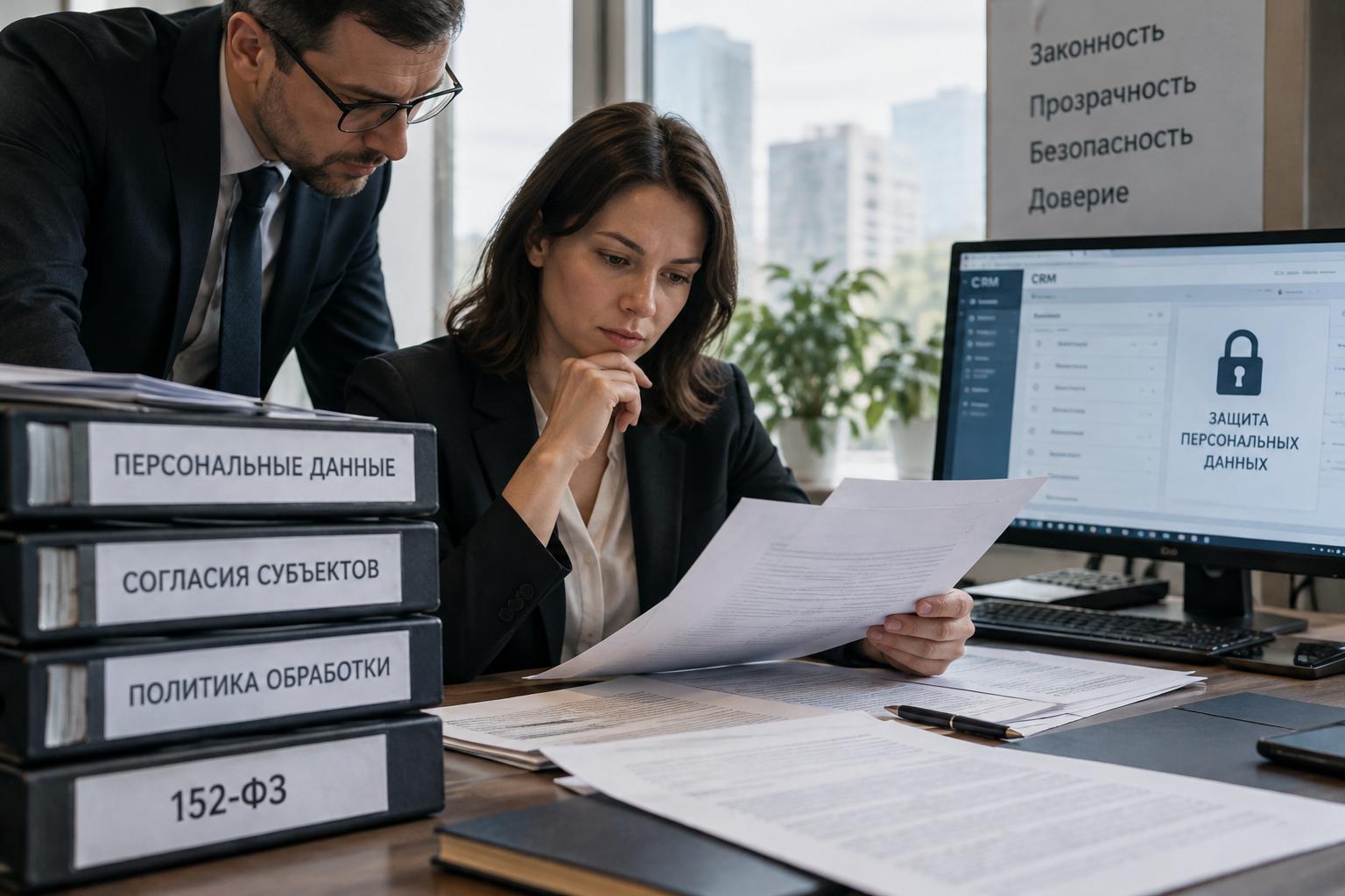 Персональные данные клиентов CRM-системы: риски и требования 152-ФЗ в 2026 году